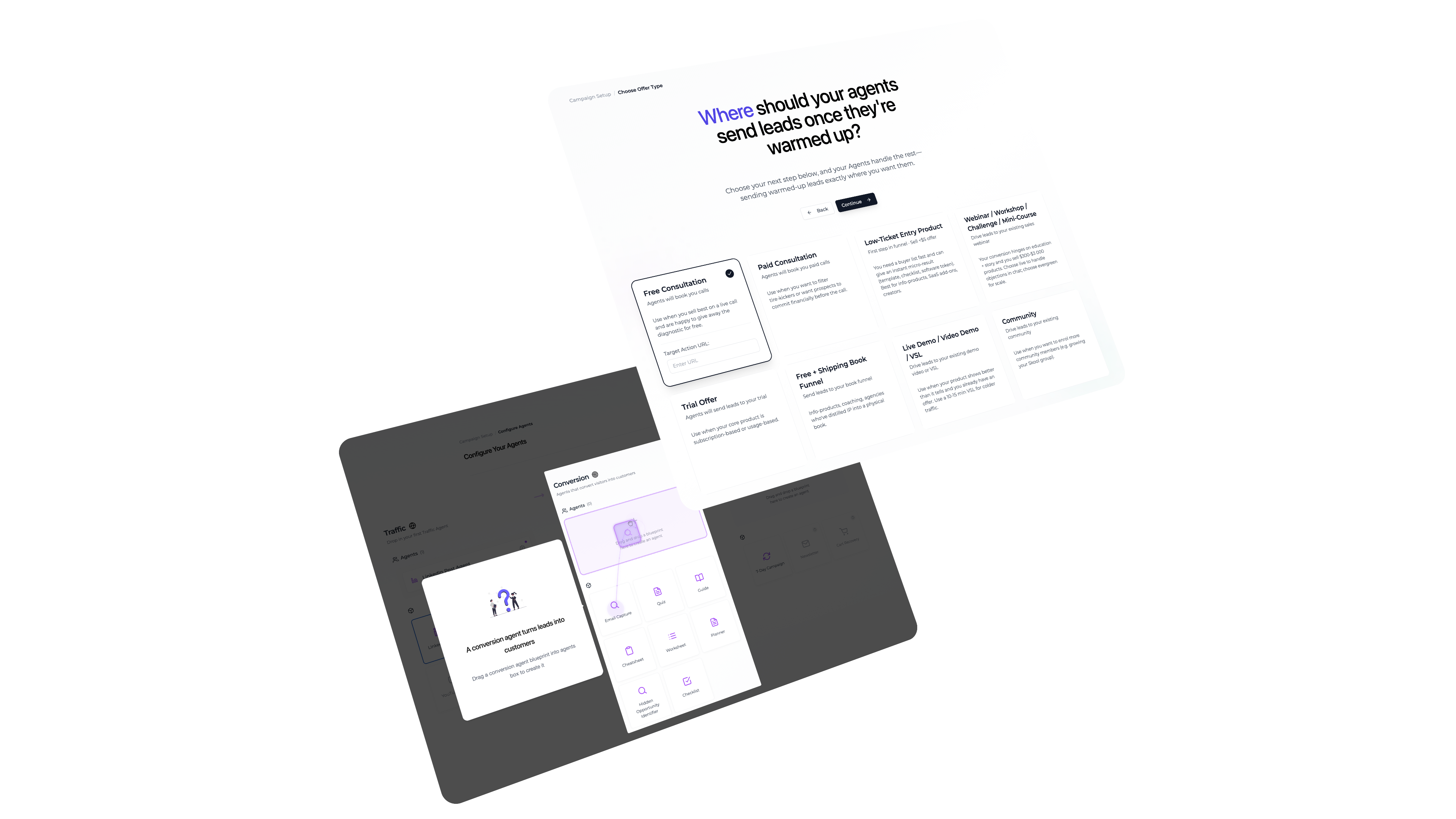 Email timeline with opens, replies, and purchases lighting up